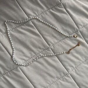 Real pearl necklace from Mejuri line